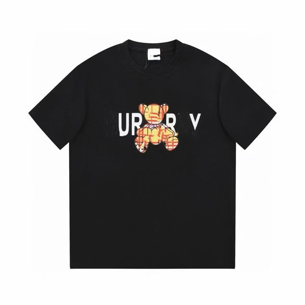 Designer Mens T shirt short sleeve t-shirt tees with Letters Casual Man Top Fashion shorts women Summer Asian size S-4XL#17, White